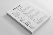 Clean and creative minimal resume, a Resume Template by Blackcloud_Creations (Thumbnail 6 of 6)