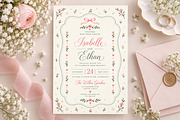 Cottagecore Floral Invitation Frames, a Background Graphic by by creative paper (Thumbnail 3 of 10)