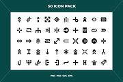 Arrows and chevrons icons, an Outline Icon by Wencory (Thumbnail 1 of 2)