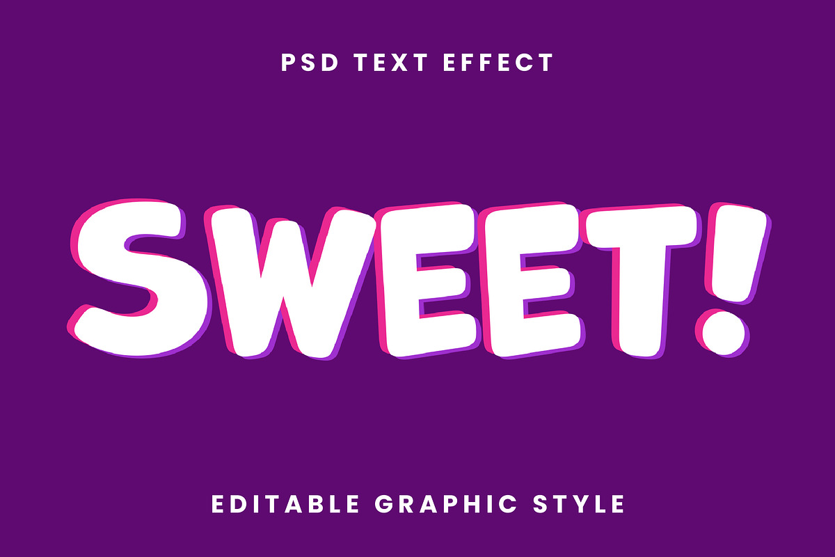Chubby 3D Shadow Text Effect
