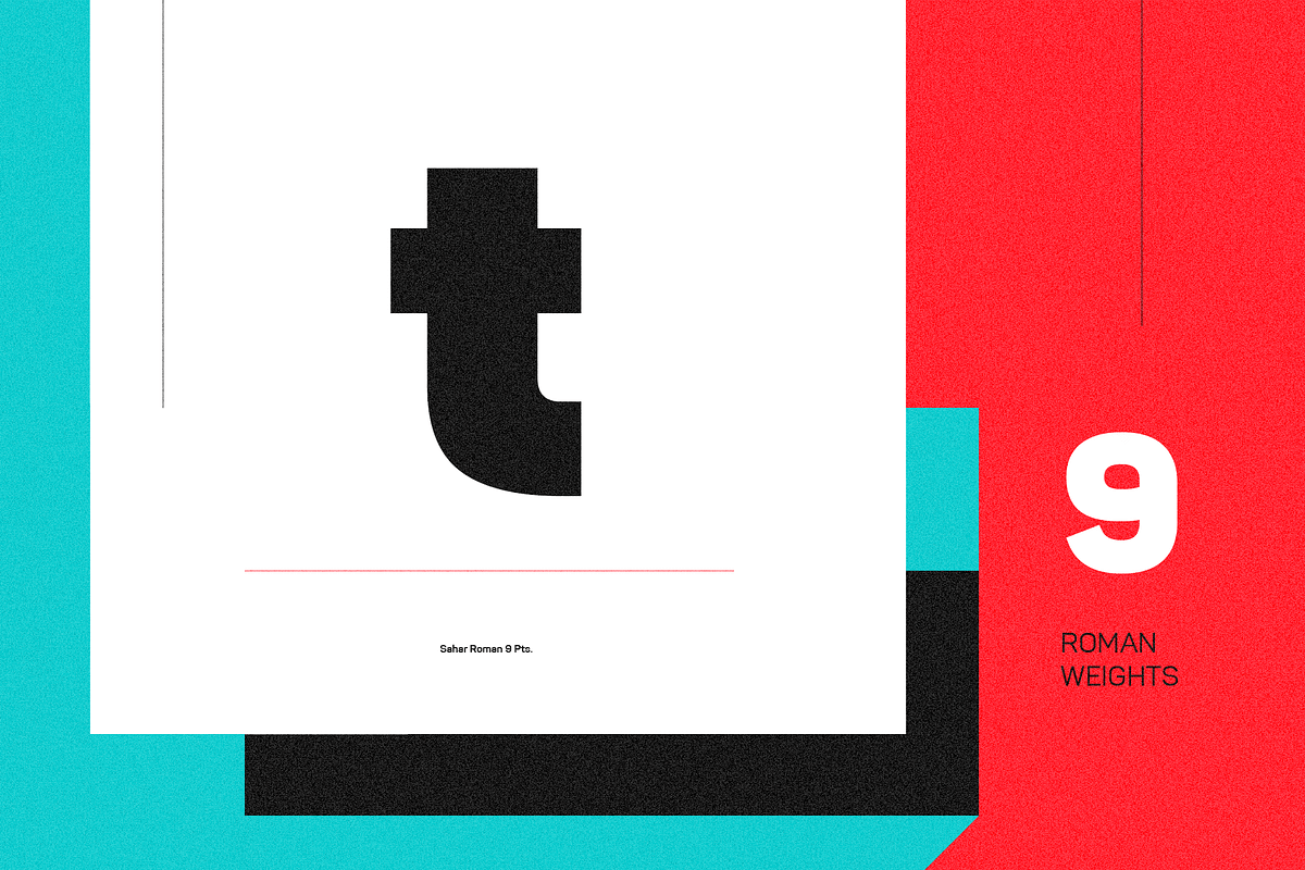 Sahar - 18 Fonts Typeface, a Sans Serif Font by Lella7 (Photo 26 of 29)