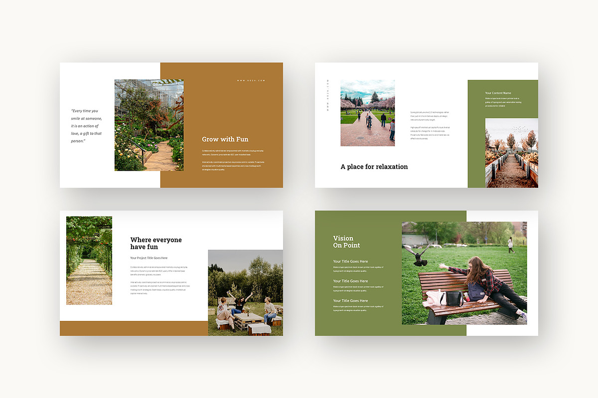 Boza : Garden Design Keynote, a Presentation Template by Punkl Camp (Photo 6 of 16)
