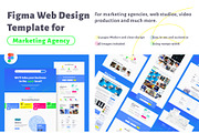 Rising- Marketing Agency Template, a Websites & App Template by Laimmilka (Thumbnail 1 of 3)