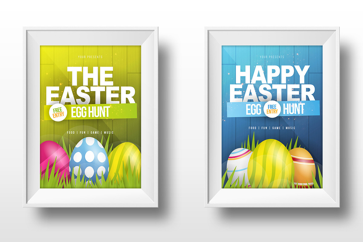 Easter Egg Hunt Banner, a Flyer Template by Leo Edition (Photo 2 of 4)