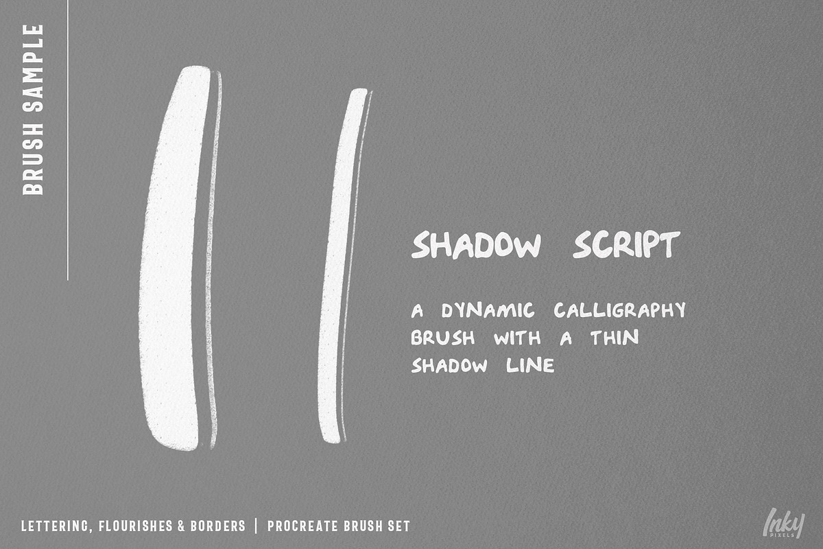 Flourish & Border Procreate Brushes, a Brush Add-On by Inky Pixels (Photo 8 of 11)