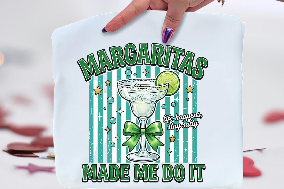 Margaritas Made Me Do It Summer PNG, an Illustration by CraftArtStudio (Photo 1 of 4)