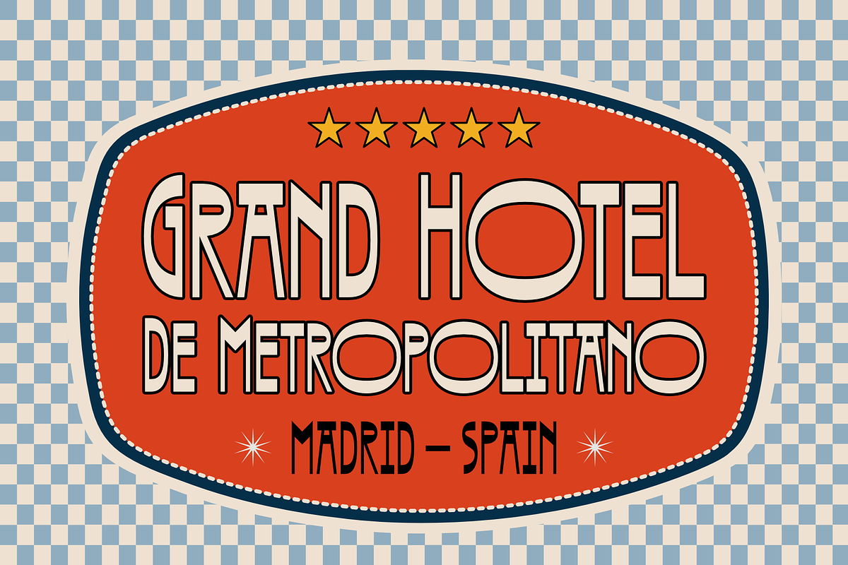 Redecore – Art Deco Font Family, a Sans Serif Font by Griyo Type (Photo 12 of 12)