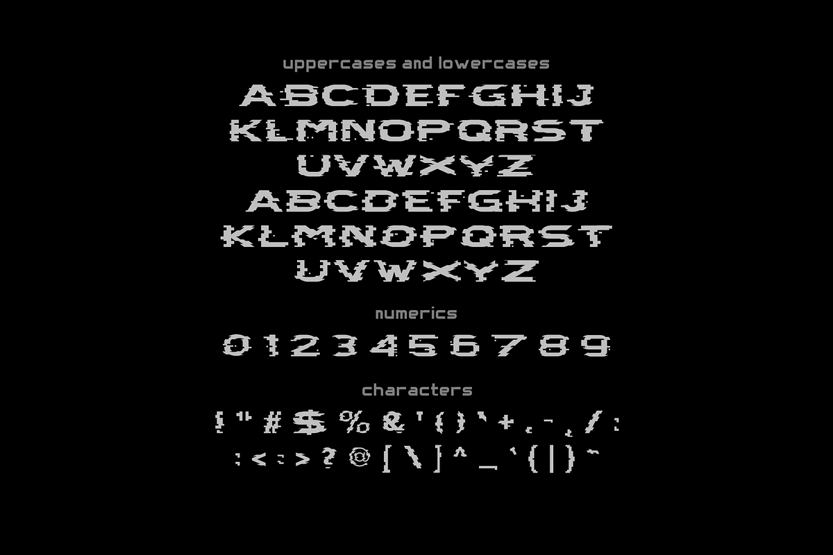 slitcher font, a Sans Serif Font by gREyPUBLIC (Photo 3 of 5)