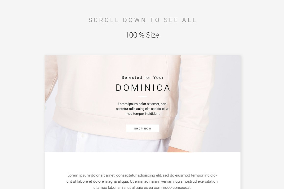 Clean E-Newsletter Bundle, an Email Template by Swiss_cube (Photo 13 of 23)