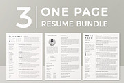 Resume Template / CV, a Resume Template by TheResumeCoach (Thumbnail 1 of 7)