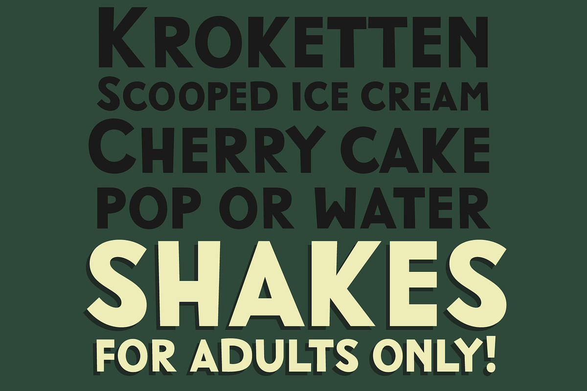 TOMO Maryhoid, a Font by TOMO Fonts (Photo 15 of 15)