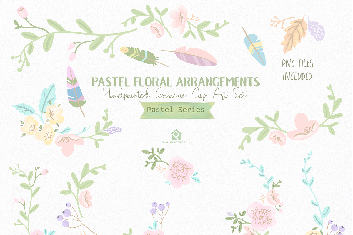 All New!! Mega Pastel Bundle Series, a Graphic by SmallHouseBigPony (Photo 15 of 18)