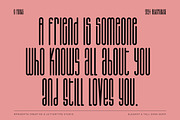Salvegy Elegant & Tall Sans Serif, a Sans Serif Font by Lettertype Studio (Thumbnail 9 of 15)