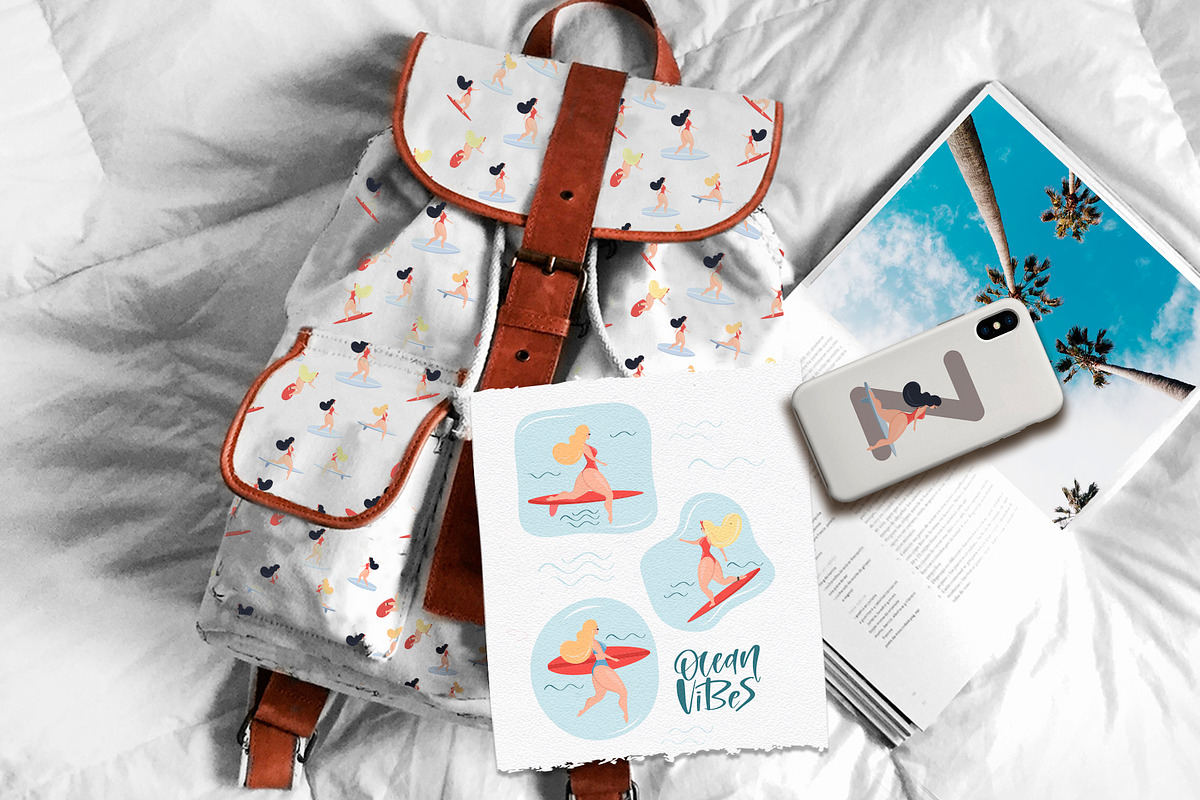 Take me to the ocean. Graphic set, a Decorative Illustration by CallMeStasia (Photo 5 of 12)