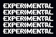 Chagond - Experimental Font, a Sans Serif Font by QR Design Studio (Thumbnail 3 of 7)