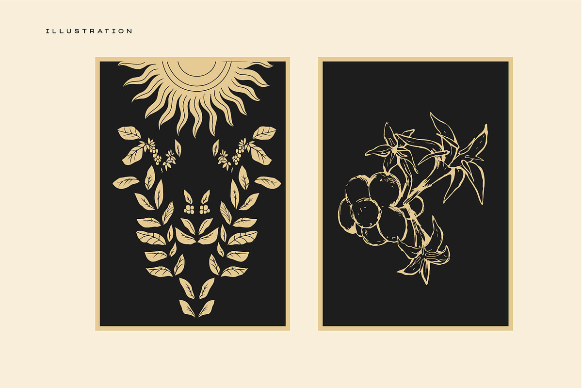 Coffee Handcrafted Illustration, an Illustration by Elysamunster (Photo 8 of 14)