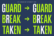 ET Jurgen -New Modern Condensed Font, a Sans Serif Font by Eternity Studio (Thumbnail 10 of 12)