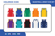 Premium Abstract Basketball Jersey, a Duotone Icon by Fontmine Studio (Thumbnail 1 of 3)