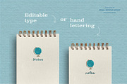 Spiral Notebook Set Mockup, a Packaging Mockup by Field Office (Thumbnail 4 of 7)