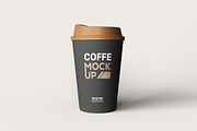 Coffe cup mockup sets, a Cups & Container Mockup by LOGTURNAL (Thumbnail 4 of 4)