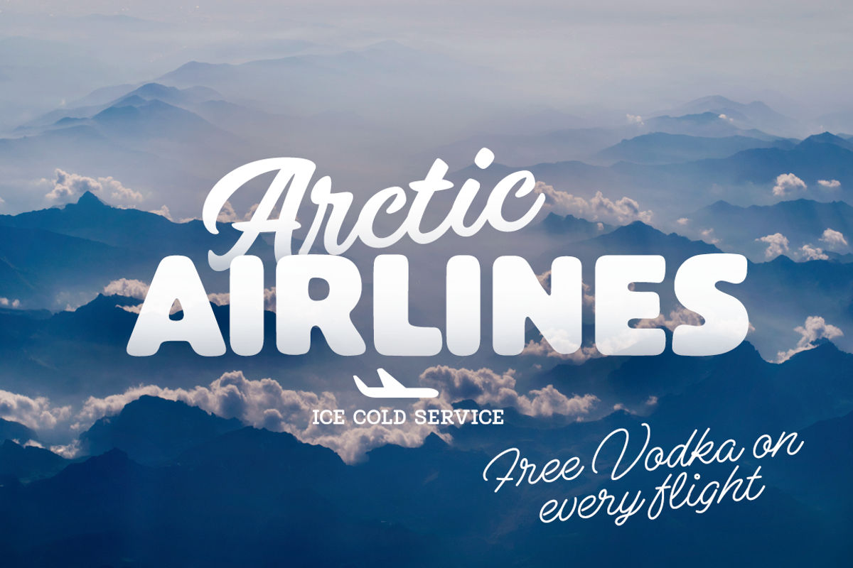 Vodka Font Pack preview 7