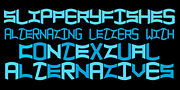 SlipperyFishes, a Font by Ingrimayne Type (Thumbnail 2 of 6)