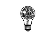 Creative Brain Light Bulb Bundle, an Object Illustration by Designs_River (Thumbnail 14 of 29)
