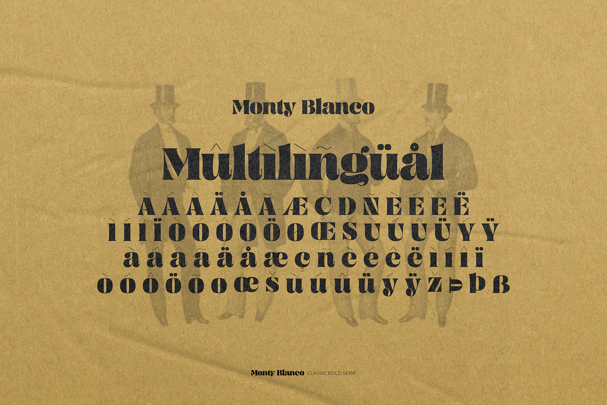 Monty Blanco - Classic Bold Serif, a Serif Font by ikiiko (Photo 7 of 7)