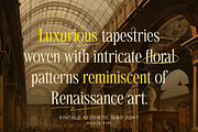 Aglio Picasso | Aesthetic Vintage, a Serif Font by Jolicia Type (Thumbnail 4 of 10)