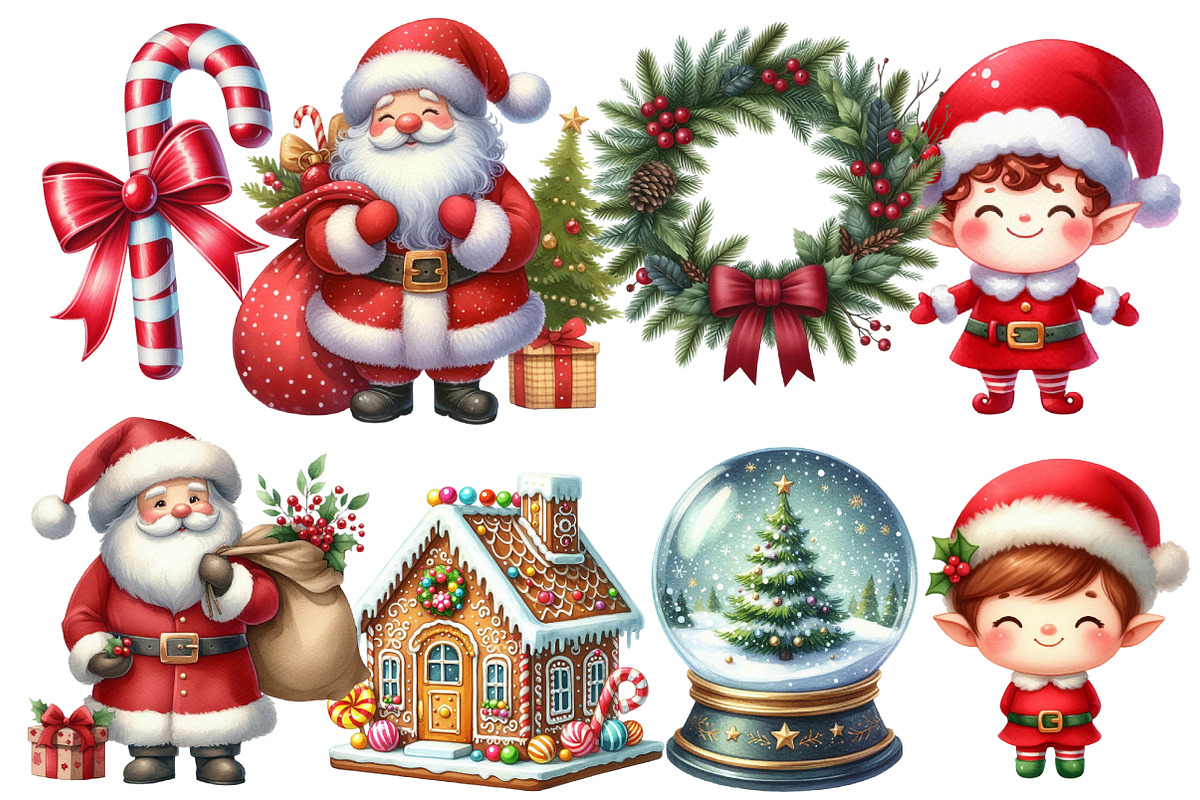 Sweet Christmas Sublimation Bundle, an Illustration by Designworld (Photo 4 of 6)