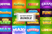 48 Cartoon style text effect Vol 2, a Plug-in Add-On by Aglonemadesign (Thumbnail 1 of 21)