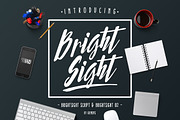 Bright Sight Family - Discount 50%, a Script Font by giemons™ (Thumbnail 1 of 5)