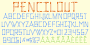 Pencil, a Font by Ingrimayne Type (Thumbnail 6 of 6)