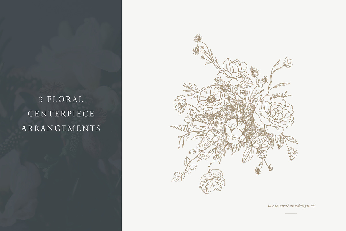 Floral Arrangements: Illustrations, an Illustration by Sarah Ann Design (Photo 2 of 8)