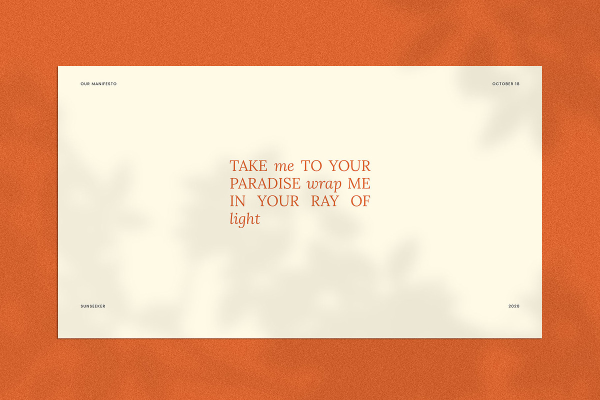 SUNSEEKER Presentation Template, a Presentation Template by VectorKiss GraphicsSupply (Photo 2 of 16)