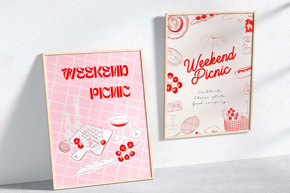 Poster Gallery Bundle, a Decorative Illustration by Mio Buono (Photo 36 of 82)