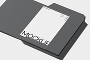 Letterhead Mockup Pack, a Product Mockup by Neermana (Thumbnail 6 of 12)