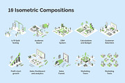Growth Marketing  3d Isometric View, an Object Graphic by 35lab (Thumbnail 2 of 6)