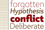 Conflict, a Sans Serif Font by Typomancer (Thumbnail 7 of 7)
