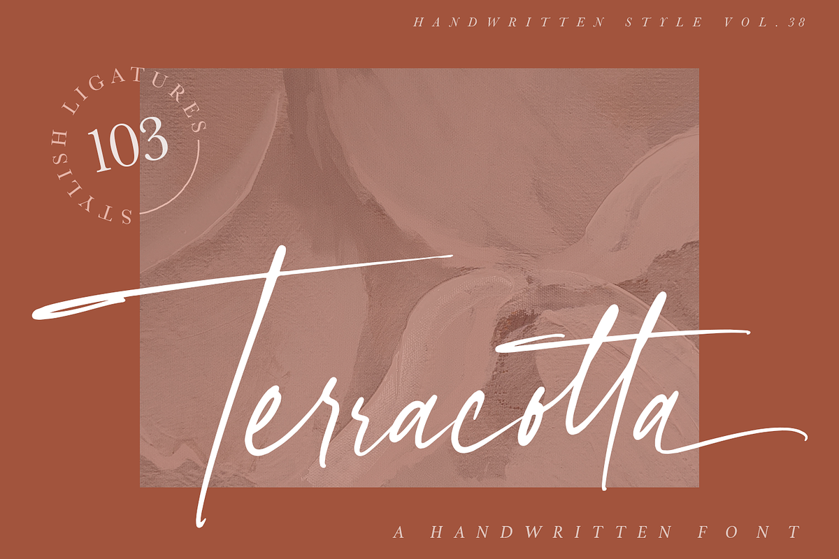 Teracotta - Handwritten Font, a Script Font by Megi Satyo Widodo (Photo 1 of 18)