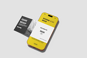 Social Media Post Mockup, an iPhone Mockup by Graphicbars (Thumbnail 9 of 11)