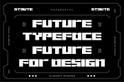 Stoute - Futuristic Display Font, a Sans Serif Font by Typeagle (Thumbnail 3 of 9)