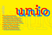 Unio Font - opentype, a Sans Serif Font by Wilton Foundry (Thumbnail 5 of 5)