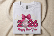 Happy New Year 2026 Crochet Yarn PNG, an Illustration by SinaCreation (Thumbnail 11 of 11)