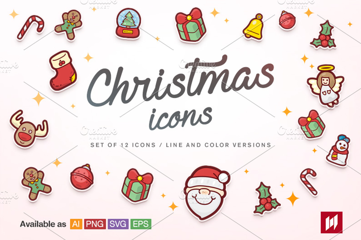 Christmas icons, an Icon by NAS (Photo 1 of 3)