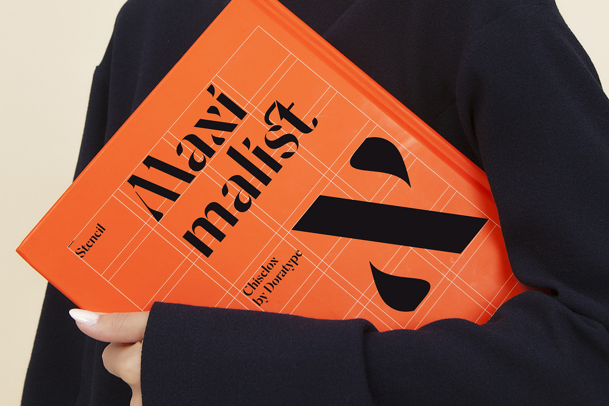 Chyselox - Stencil Font, a Sans Serif Font by Dora Typefoundry (Photo 8 of 10)