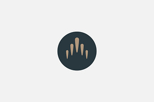 Airplane negative space logo, a Templates & Theme by Himalia1