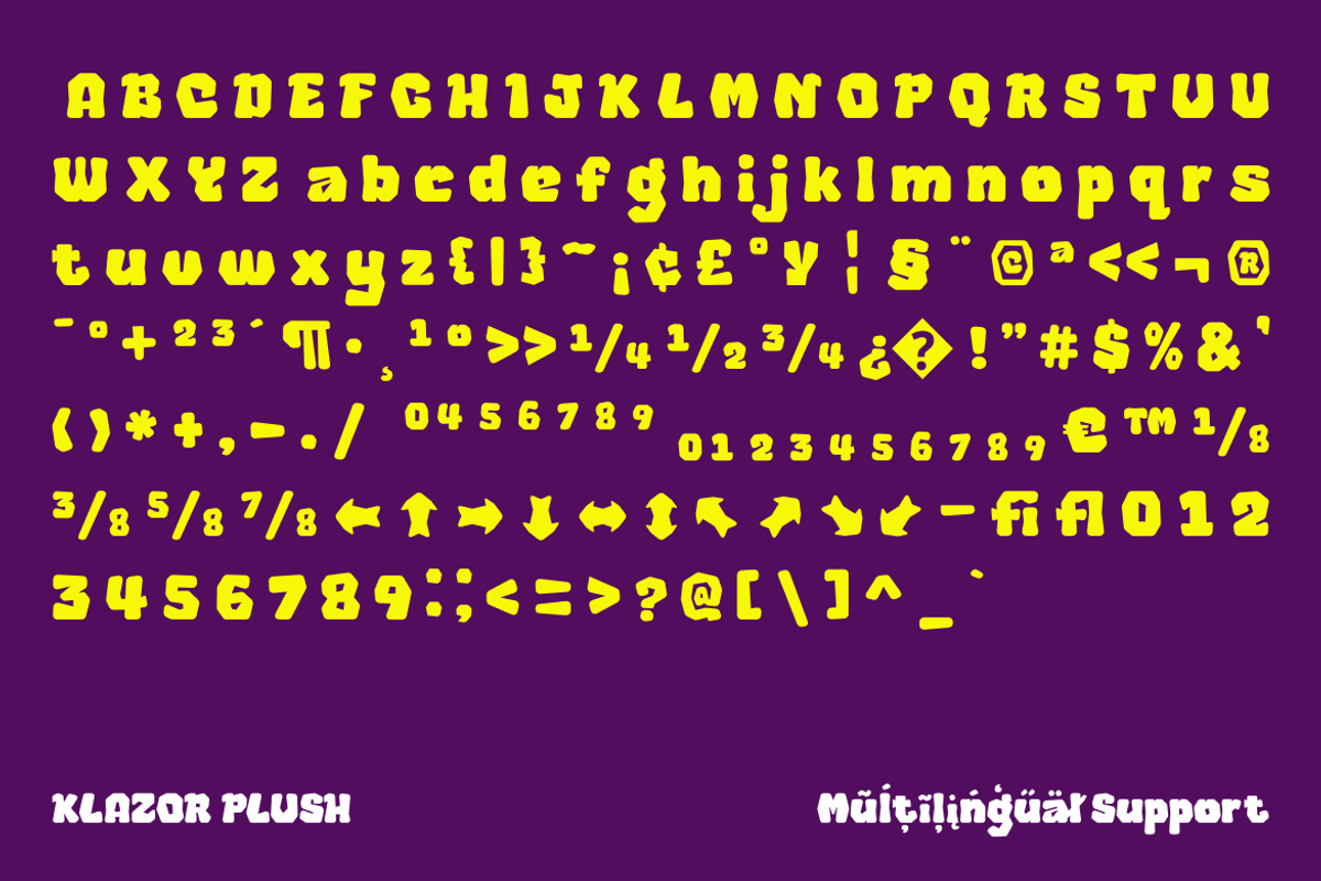 Bold Playful Display Font, a Sans Serif Font by Simetrica Labs (Photo 17 of 19)