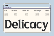 Valty - Variable Classic Typeface, a Sans Serif Font by Pandeka Studio (Thumbnail 5 of 12)