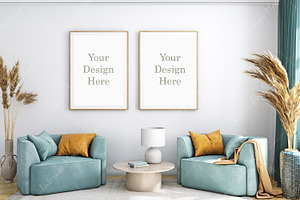 Frame Mockup Living Room - 878